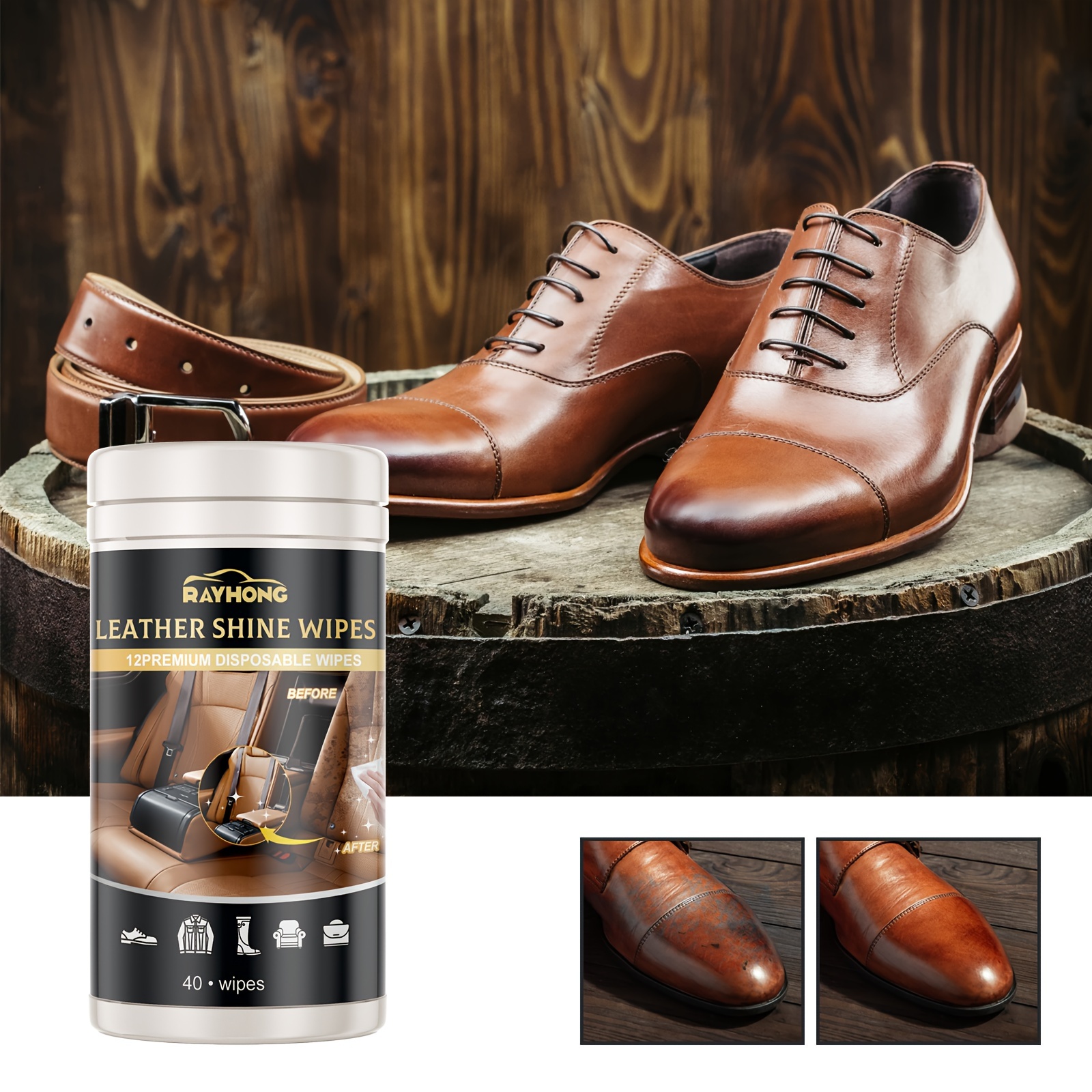 3.38oz White Shoe Cleaner, Cleansing Cream For Shoe, Suitable For All Kinds  Of Leather Cleaning