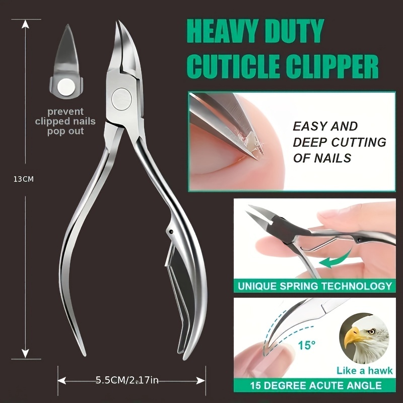 Groove Nail Cutter Large Nail Clipper Eagle Nose Pliers - Temu