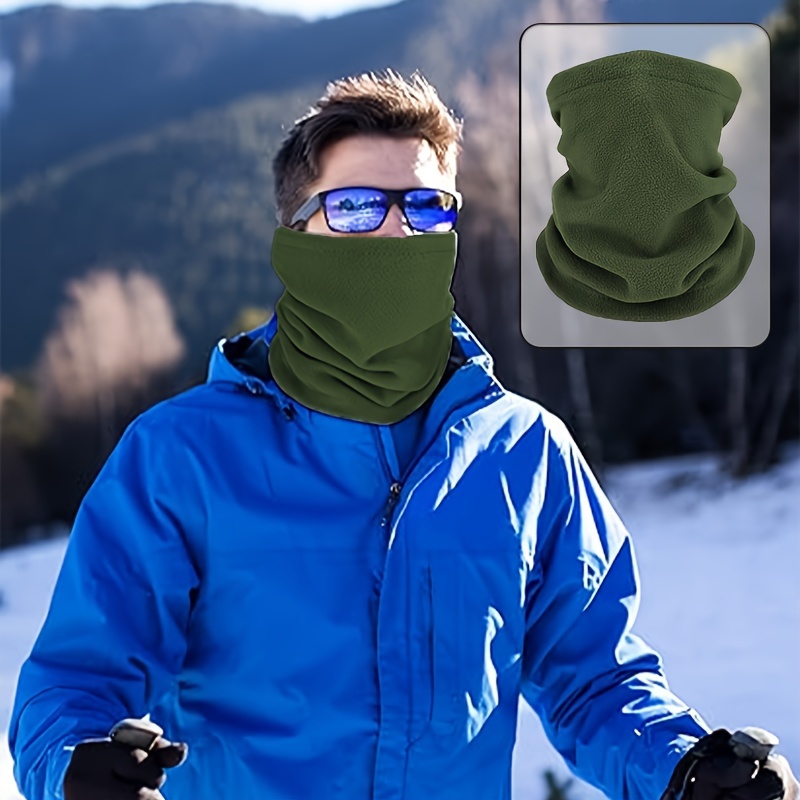 Masque facial cagoule, Guêtre de cou rafraîchissante d'été, écharpe de ski  de moto Uv Protector pour hommes / femmes noir