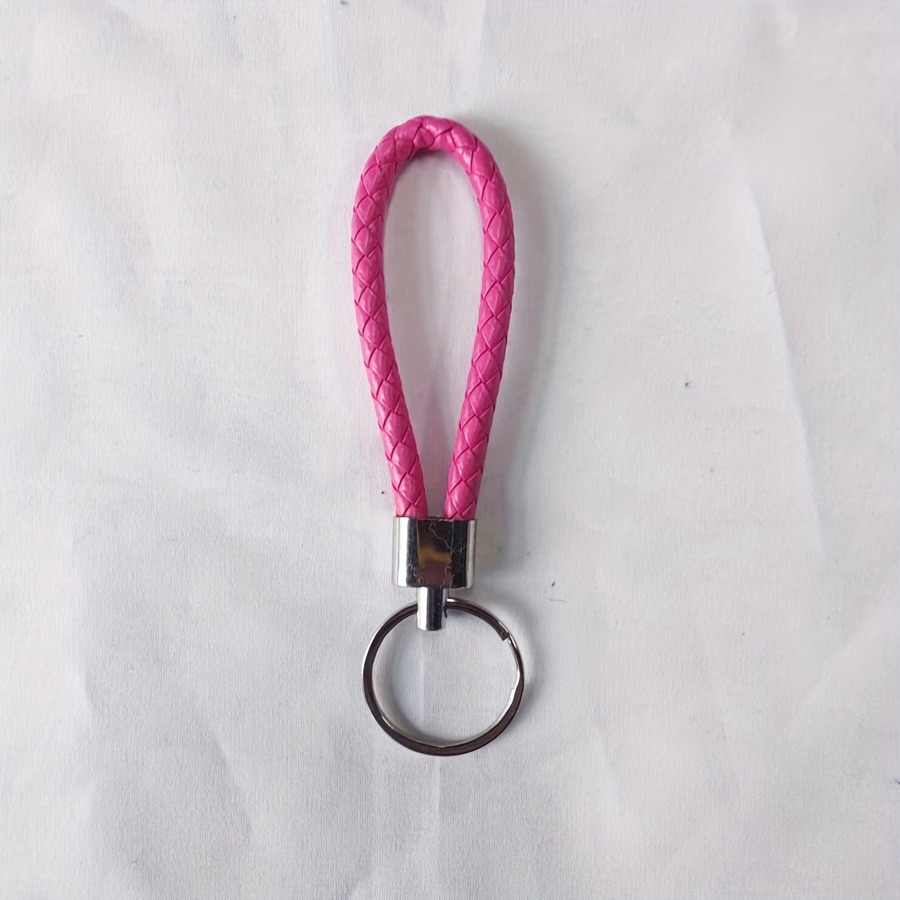 Leather Weave Rope Diy Bear Keychain, Bag Accessories Charms