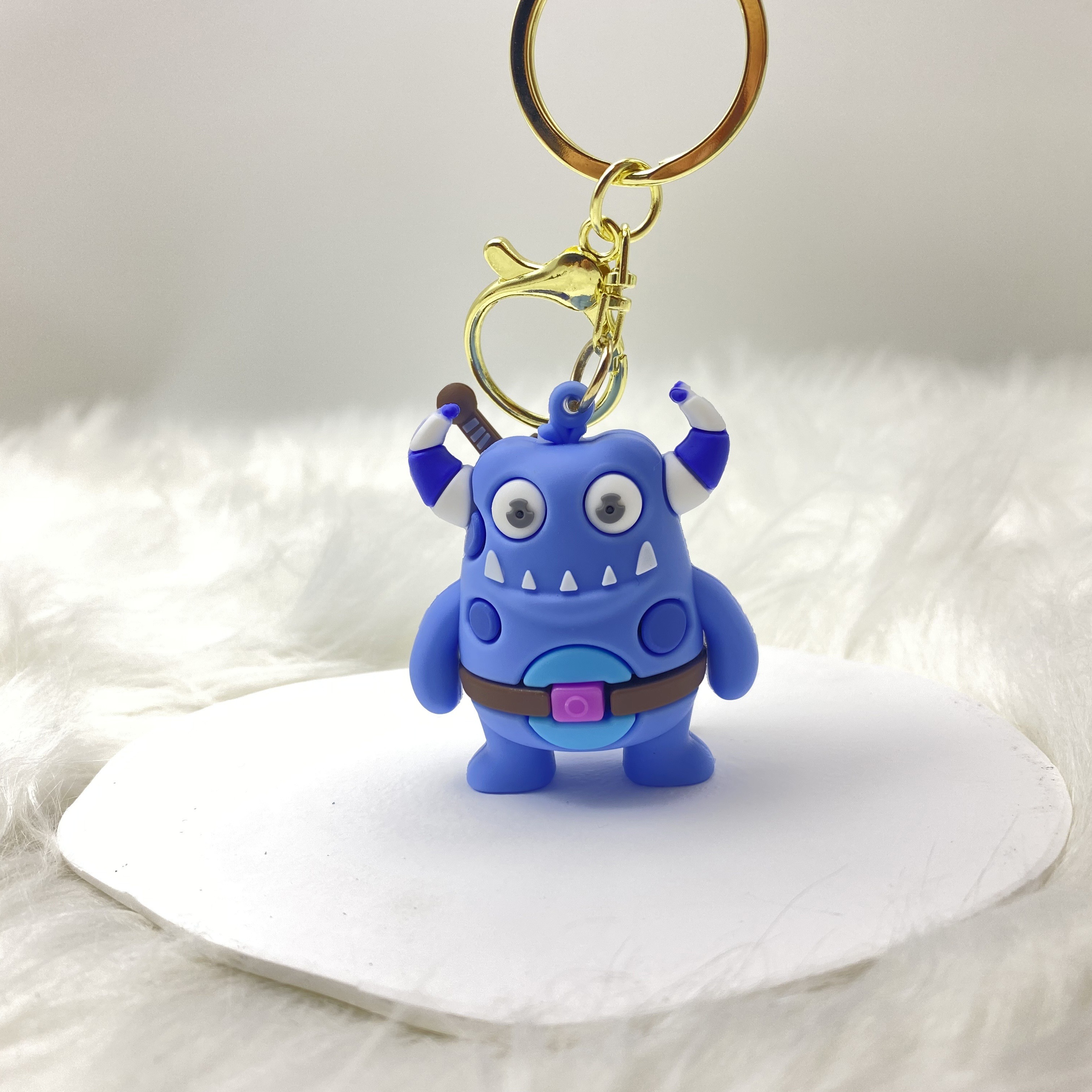 Porte-clés de voiture en Silicone avec personnage de dessin animé Lilo et  Stitch pendentif pour sac de téléphone bijoux suspendus jouet cadeau