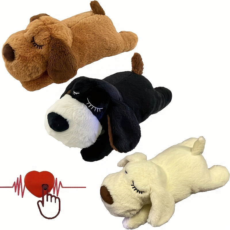 Puppy Toys With Heartbeat, Puppy Sleep Aid Toy, Small Dog Training Toys For  Separation Anxiety Relief, Pets Plush Toys - Temu