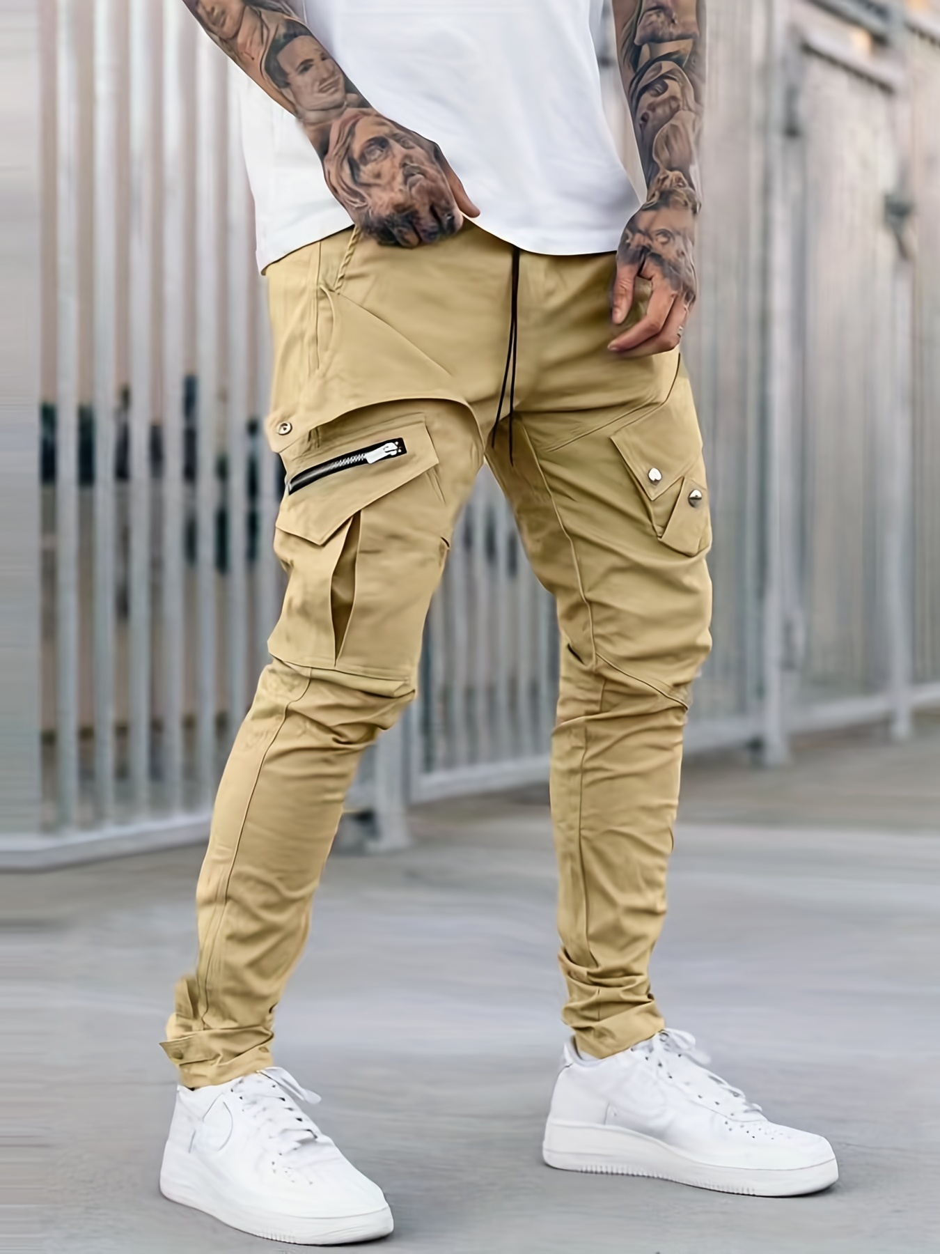 Mens Tan Cargo Work Pants Tactical Cargo Pants for Men Men Work Pants Big  and Tall Work Pants Relaxed Fit Men, A-2-black, Small : :  Clothing, Shoes & Accessories