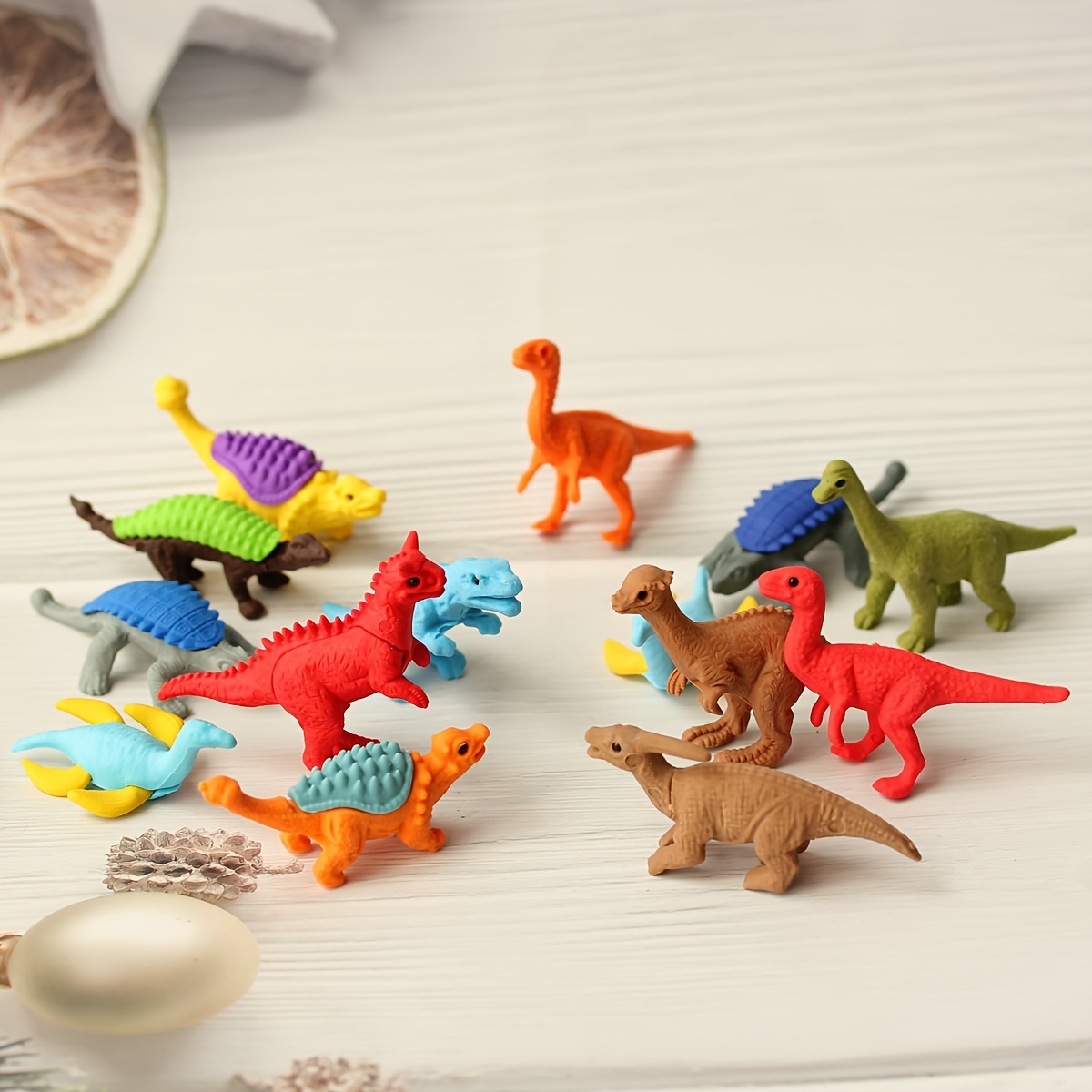 5 Pièces Dinosaure Forme Gomme Fournitures De Papeterie 3d - Temu Canada