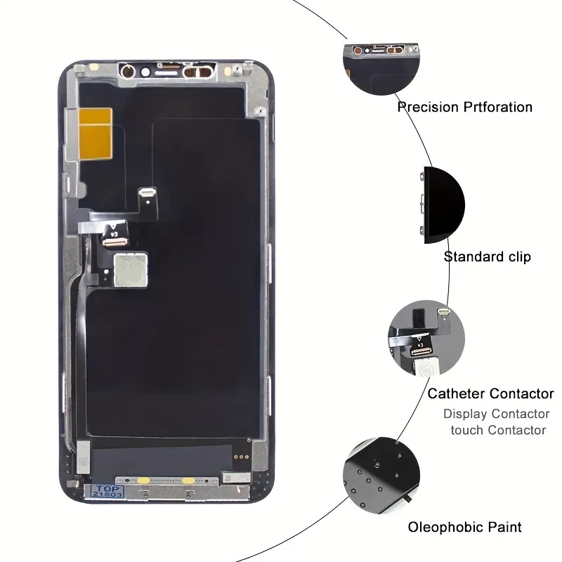 Screen Replacement For Iphone 11 Pro Max A2218 A2161 A2220 3d Touch Screen  Assembly Repair Kit Display Digitizer With Waterproof Tools Temu