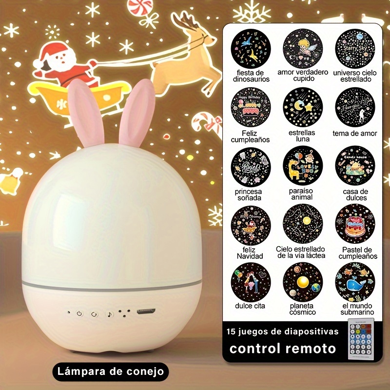 Música de proyector de luz nocturna para bebés  Proyector de noche para  bebés-Proyector de cielo estrellado-Aliexpress