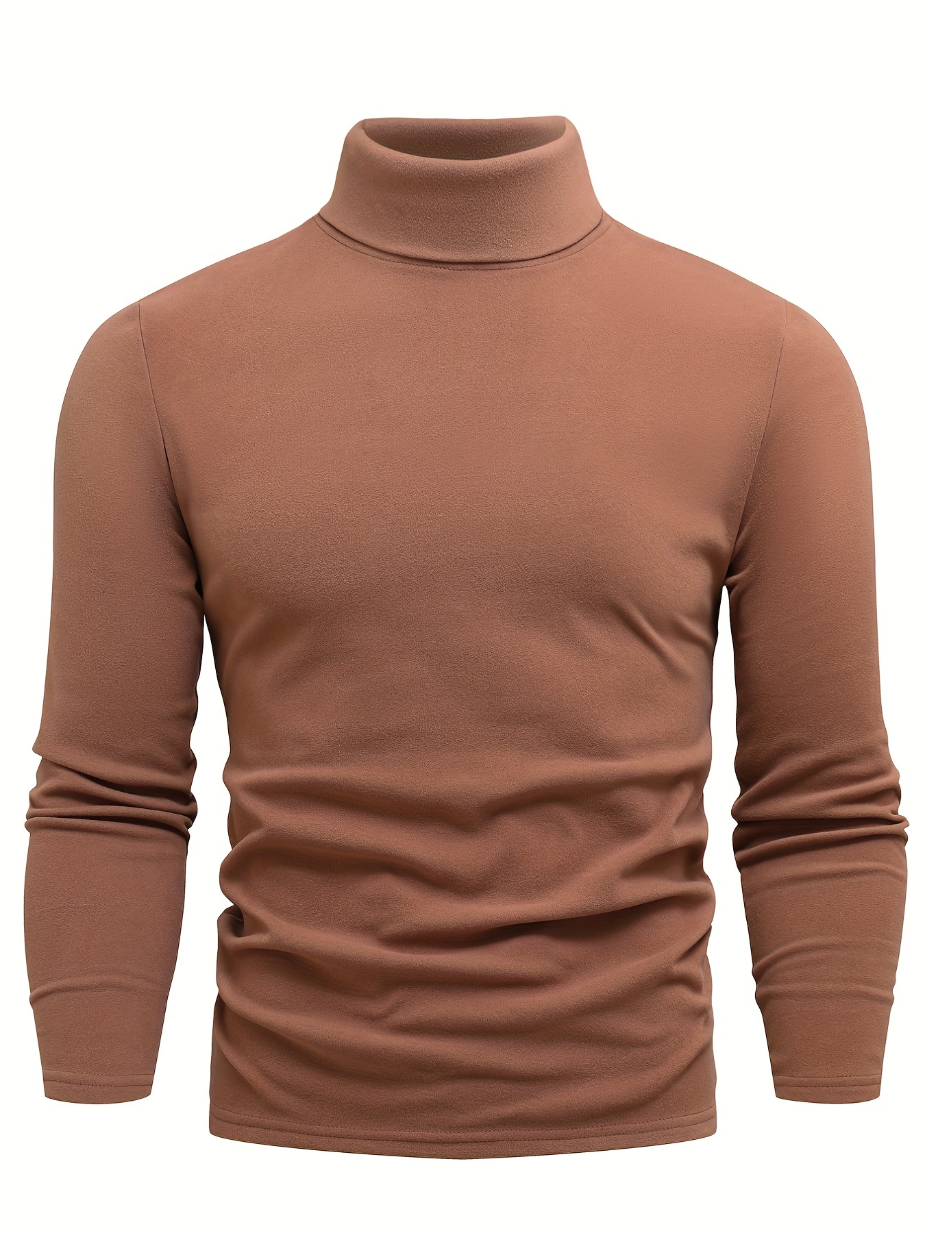 T-shirt chaud doublé en polaire pour homme, sous-vêtement thermique pour l' hiver - Temu Belgium