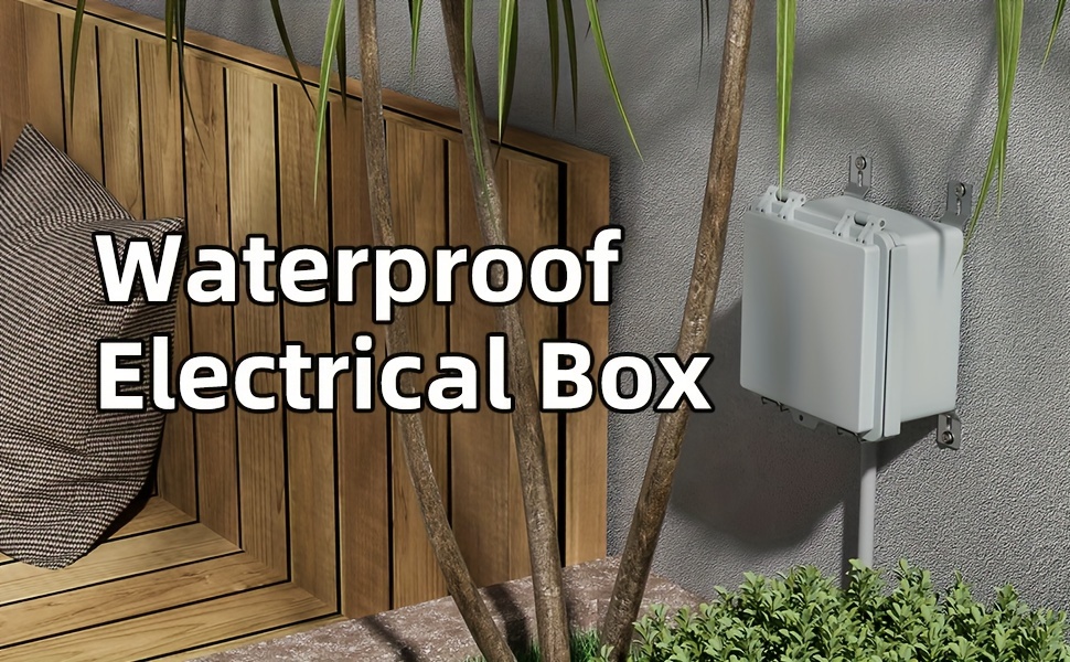Outdoor Junction Socket Box Waterproof Electric Box - Temu South Africa