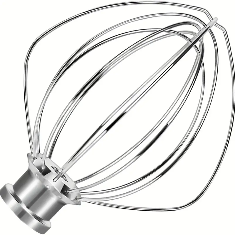 Kitchenaid Stand Mixer 6 Qt Bowl-lift Accessory Replacement - Stainless  Steel 6 Wire Whip For Perfect Egg Creams And More (kn256ww) - Temu