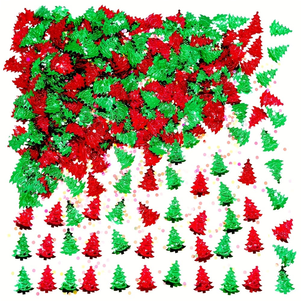  jojofuny 600pcs Christmas Snowflakes Confetti Christmas  Confetti Chirstmas Table Confetti Xmas Party Table Decor Christmas Tree  Ornaments Snowflake Confetti Decorative Items Wedding : Home & Kitchen