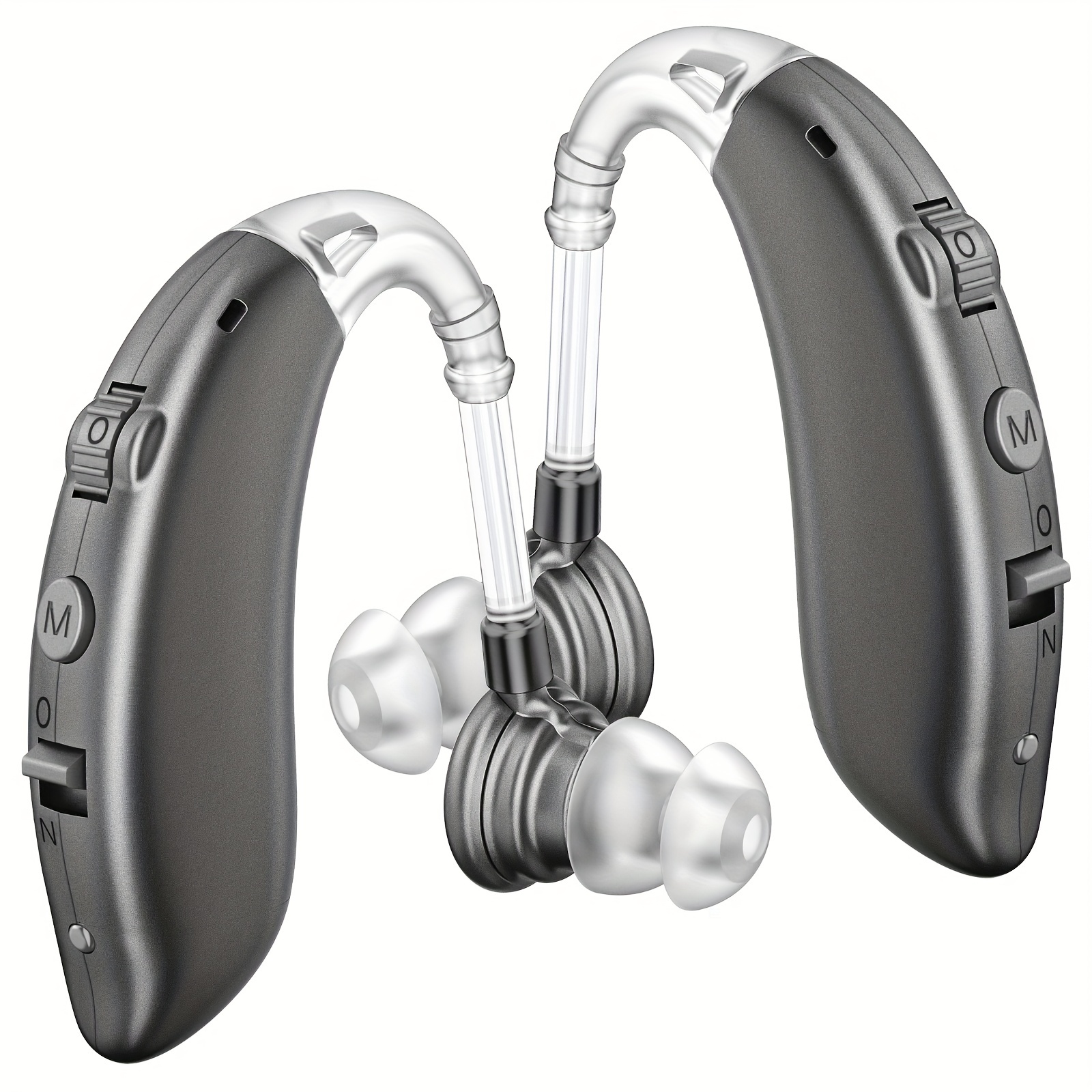 Comprar Mini audífono portátil ajustable Invisible recargable inalámbrico  Digital amplificadores de sonido audífonos potenciador de sonido para  sordos/ancianos