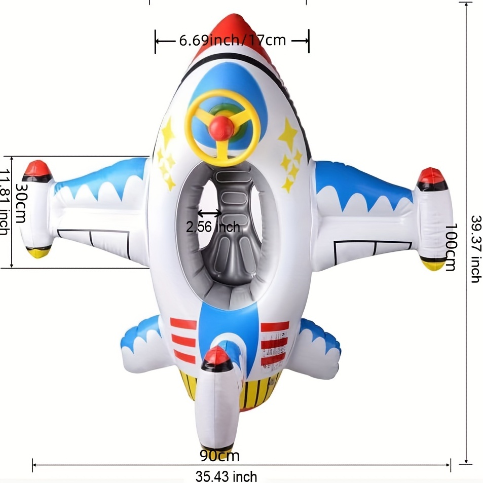Shop Baby Airplane Float For Kids Age 1-4 Years at Our Store