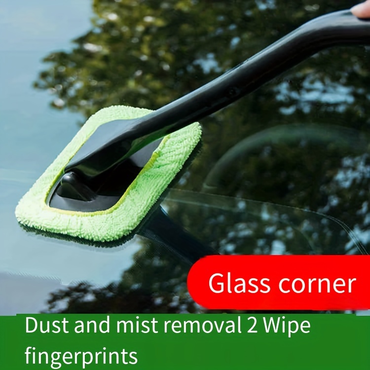 Double-sided Window Glass Cleaner Adjustable Long Handle Cleaning
