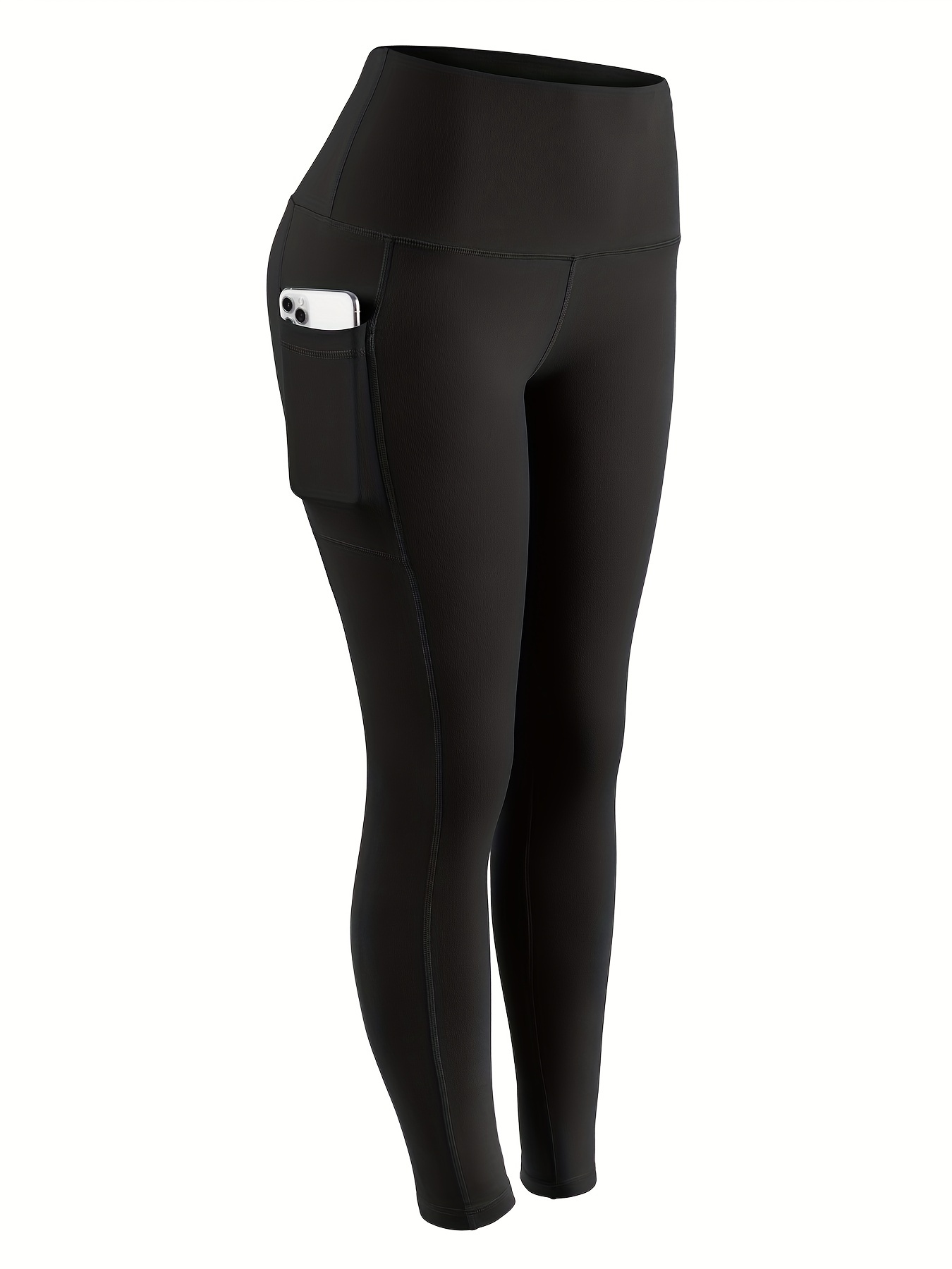 Thermal Leggings With Phone Pocket