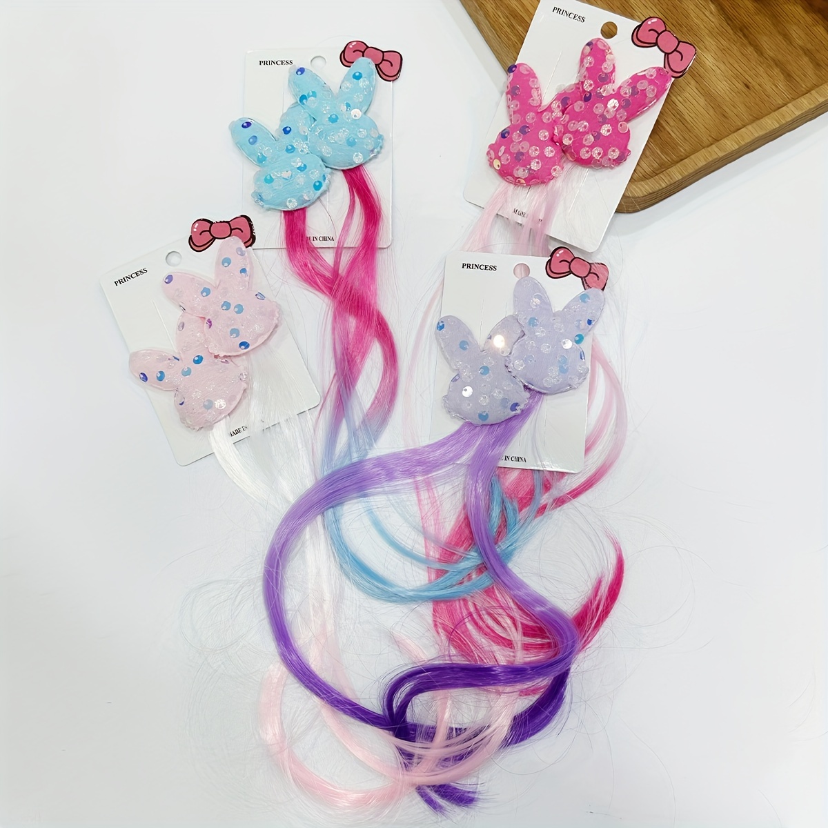 Comprar Accesorios para el cabello de niña con aro de pelo trenzado de  peluca de unicornio bebé con aro de pelo de sirena de dibujos animados para  niños