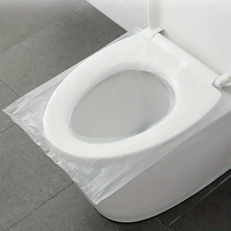 50 Stück Transparente Einweg toilettenmatte Reisen Tragbarer - Temu Austria