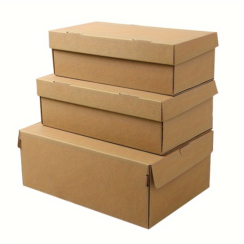 Cheap price corrugated foldable shoe packaging box shoe boxes