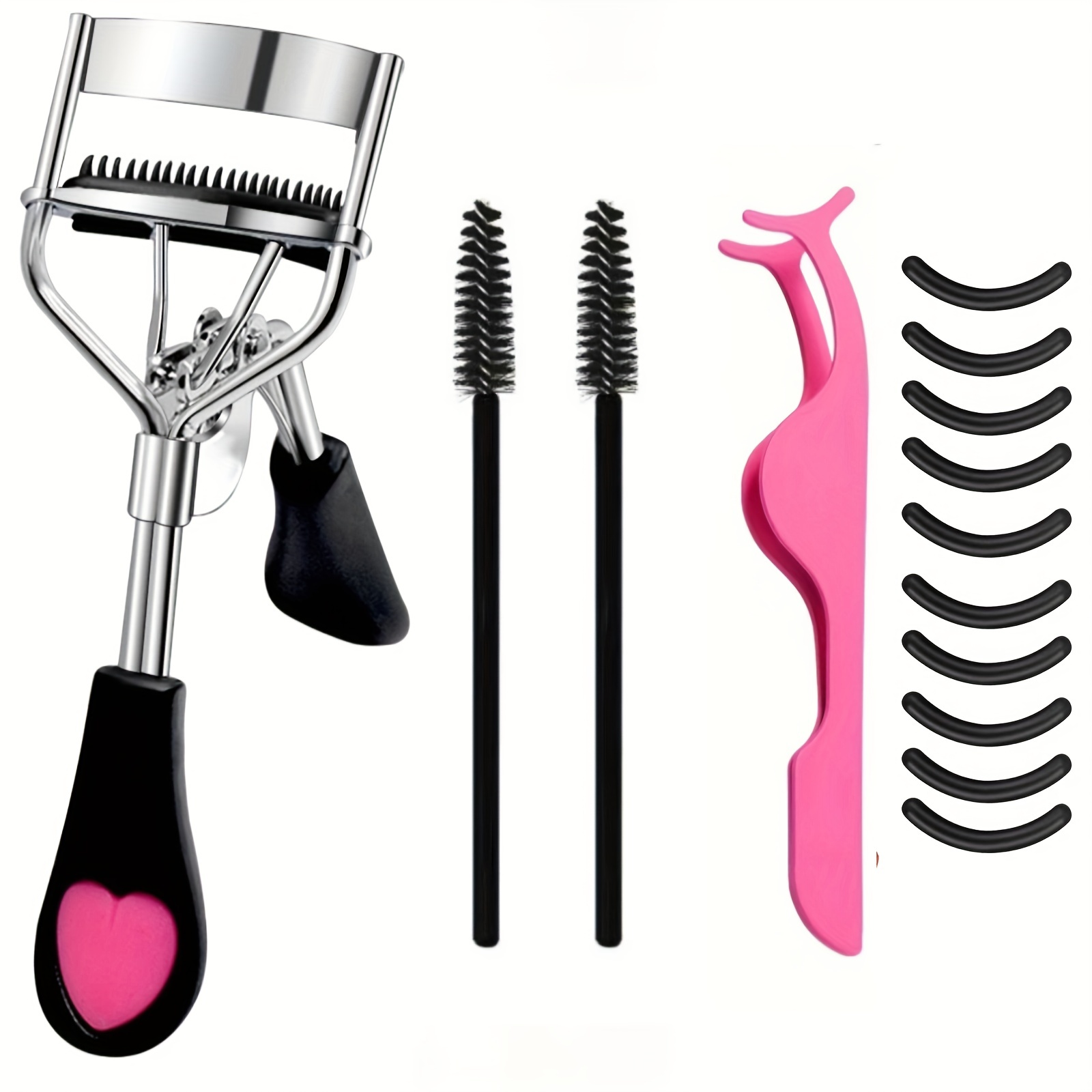 Eyelash Curler With Comfort Grip, Eyelashes Curlers Eyelash Clipper Premium  Lash Curler Makeup Tool For Women And Girls