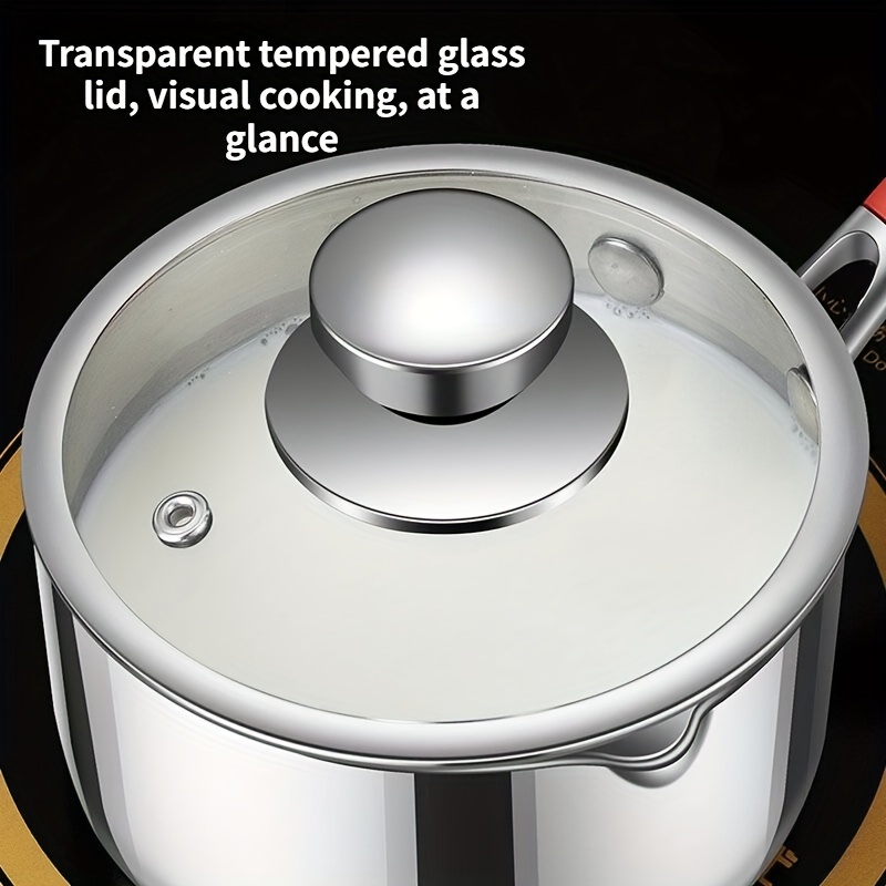 Sus304 Stainless Steel Steamer Pot For Home Use, Suitable For Soup