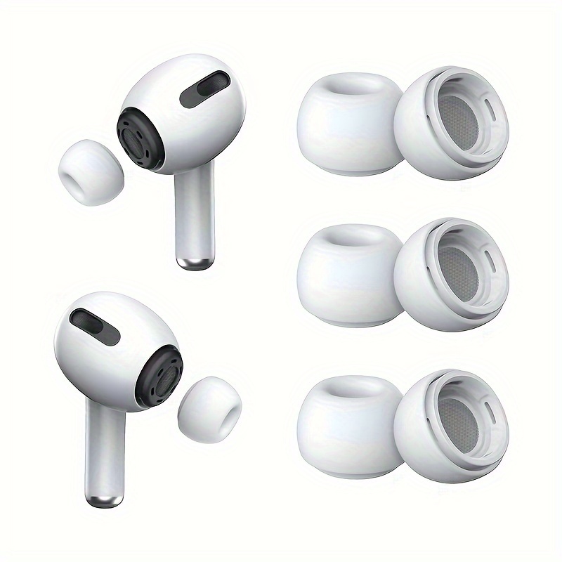 

3pcs For Airpods Pro Earbuds Wireless Headphones Silicone Ear Caps Silicone Earmuffs