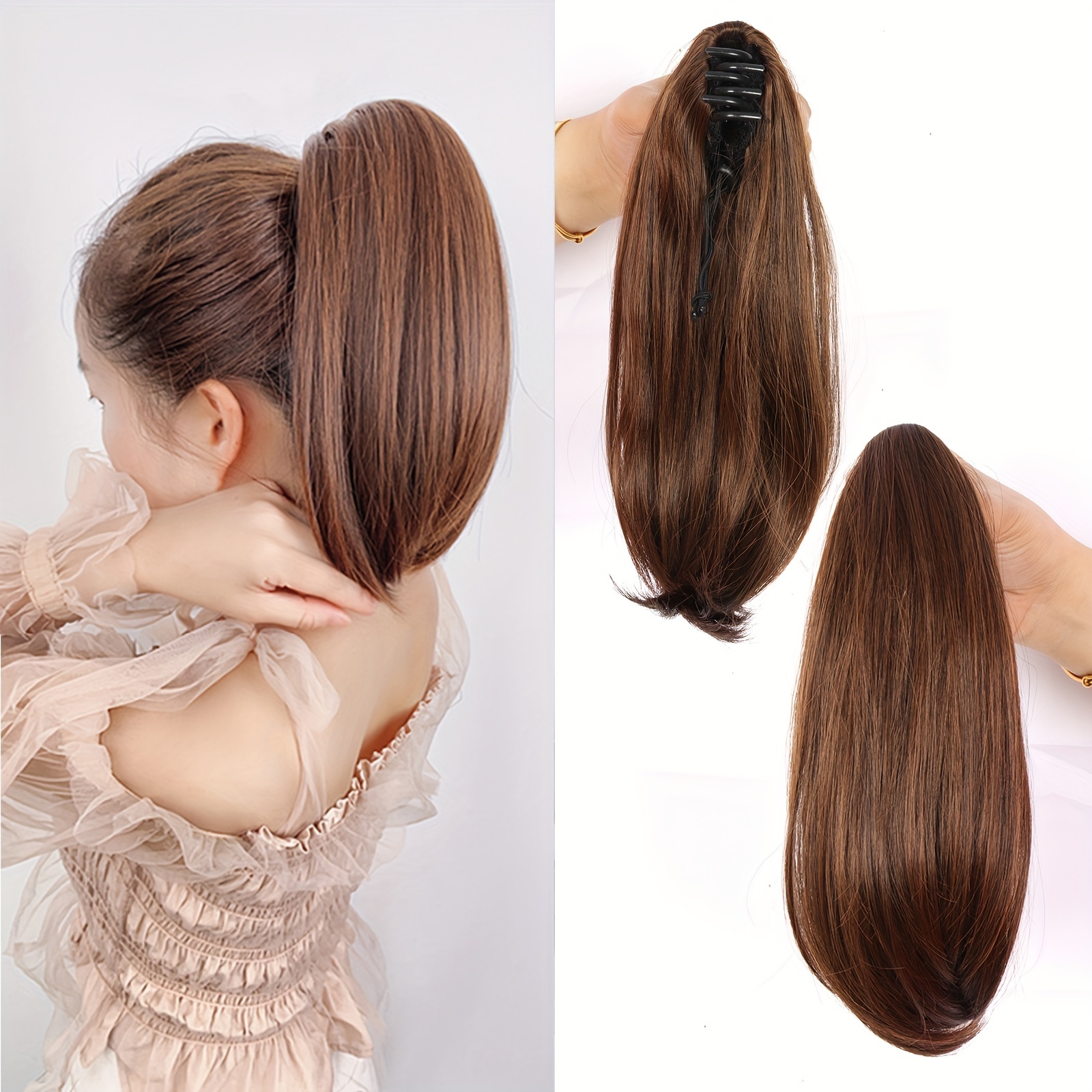 

Ponytail Extensions Black Hair Extensions Ponytail Extension Claw For Women Curly Hair Piece Hair Accessories