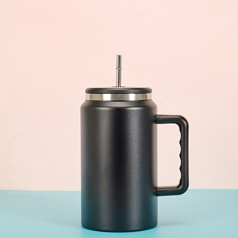 3 Pcs 50oz Mug Tumbler Stainless Steel Insulated with Handle Lid