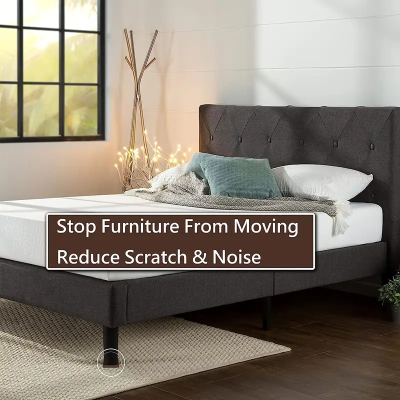 3x3 Square Rubber Furniture Caster Cups Anti slip Furniture - Temu