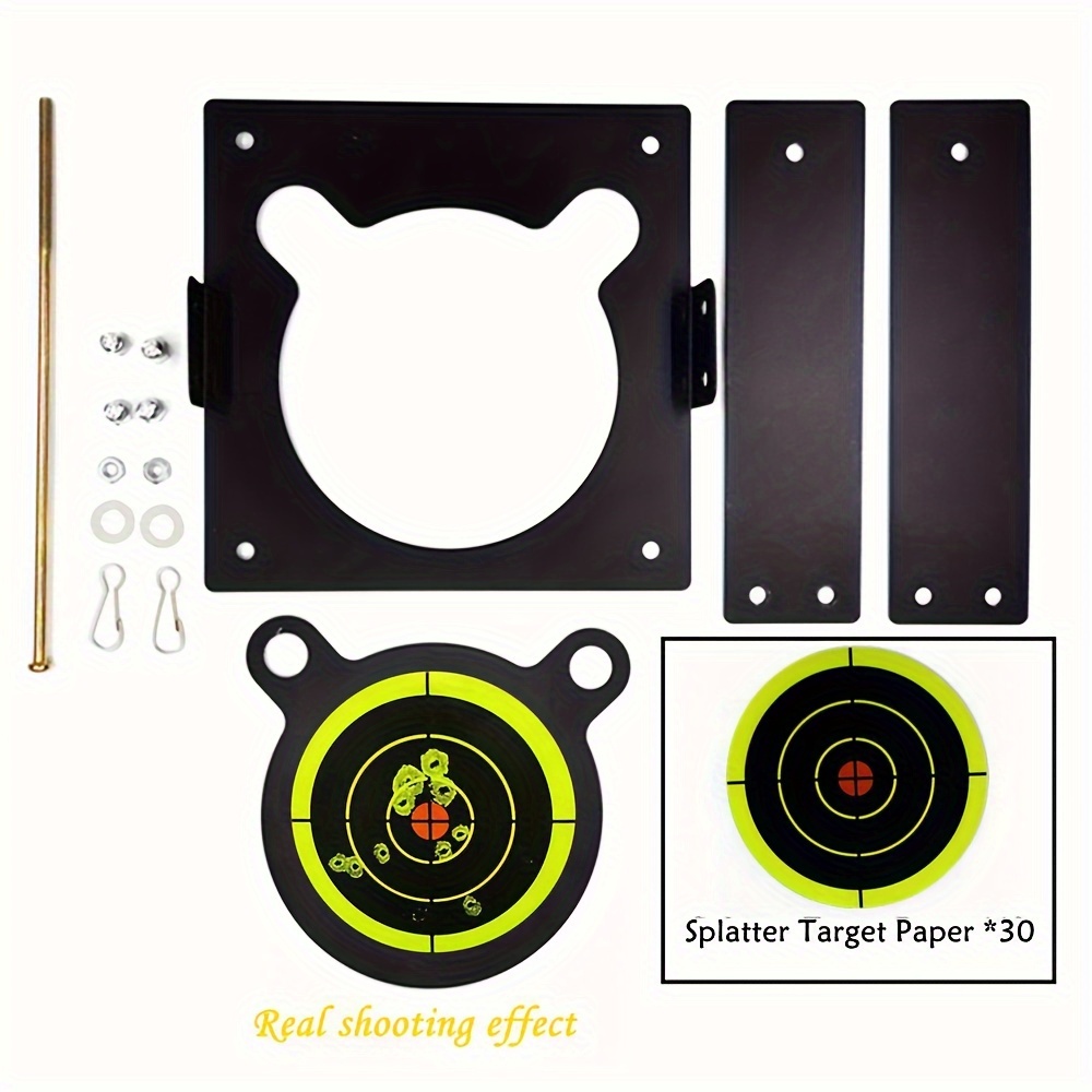 Splatter Targets, Stick & Splatter, Self Adhesive Reactive Target Paper For  Airsoft Training - Temu