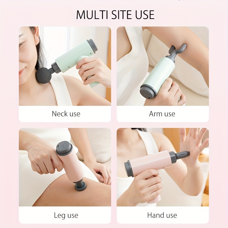 Mini Massage Gun Vibration Muscle Relaxer Electric Shock Muscle