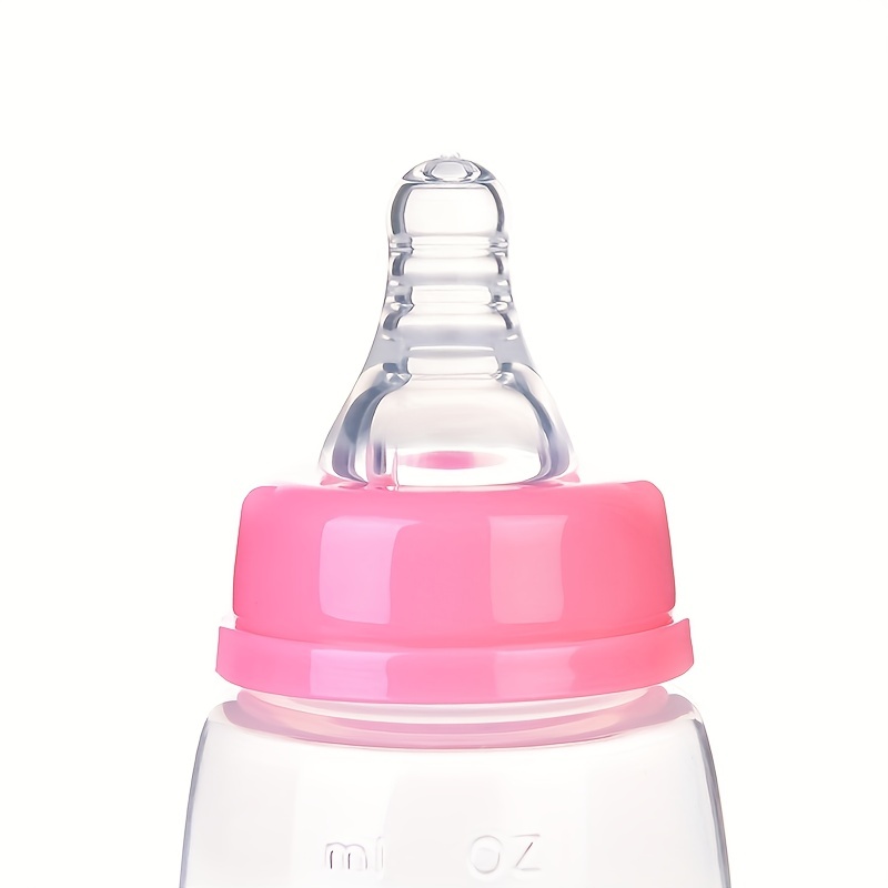 Biberón Leche para bebé Alimentador de agua Bebida para recién nacidos  Aprendizaje de enfermería resistente al calor Taza de pezón para niños  pequeños resistente al calor Azul, 240 ml Inevent BA000333-08