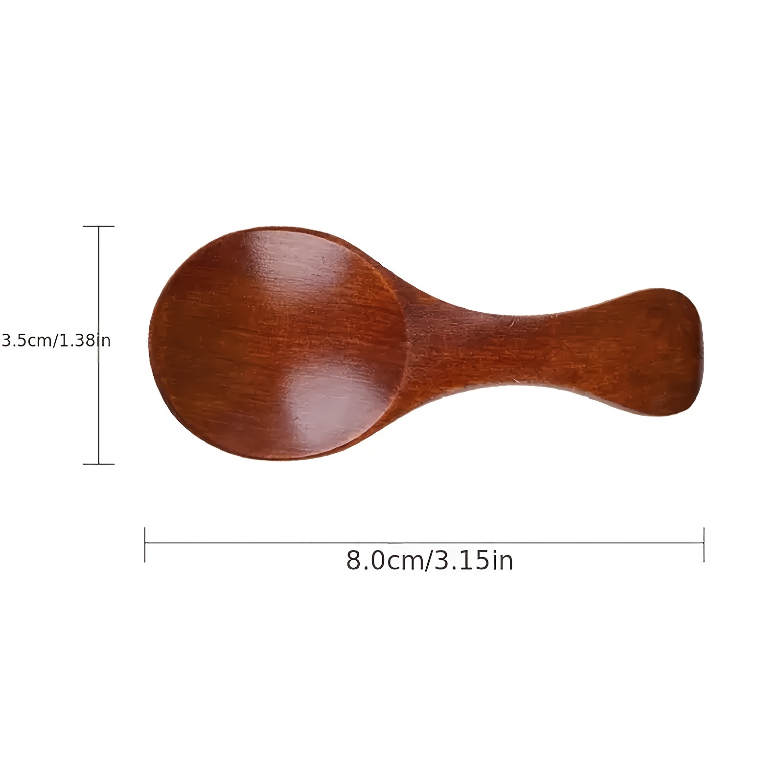 Small Wooden Spoon 3 Inch Teaspoon Wood Spoons Jam Coffee Spice