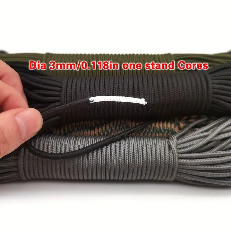 1pc 3mm 0 118in Diameter 26ft 8meters Length Multi Functional Outdoor Emergency  Rope For Camping - Sports & Outdoors - Temu Canada