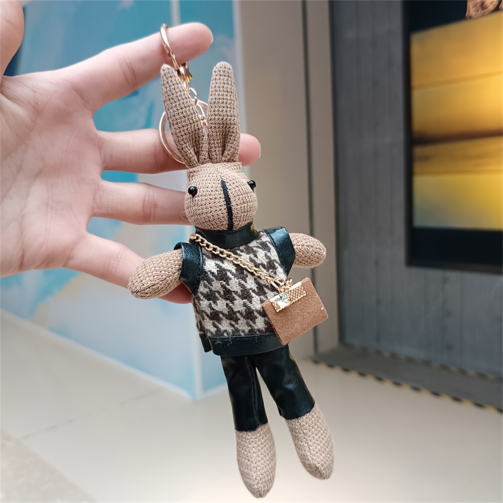 Easter Cartoon Rabbit Keychain Rabbit Doll Keychain Birthday Gift - Temu  Australia