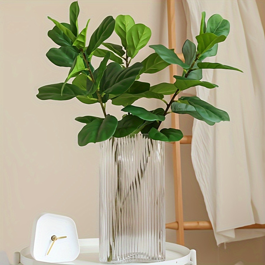 Árbol de ficus artificial, 72 pulgadas de alto, planta falsa para  decoración moderna del hogar, sala de estar, dormitorio, balcón, árboles de