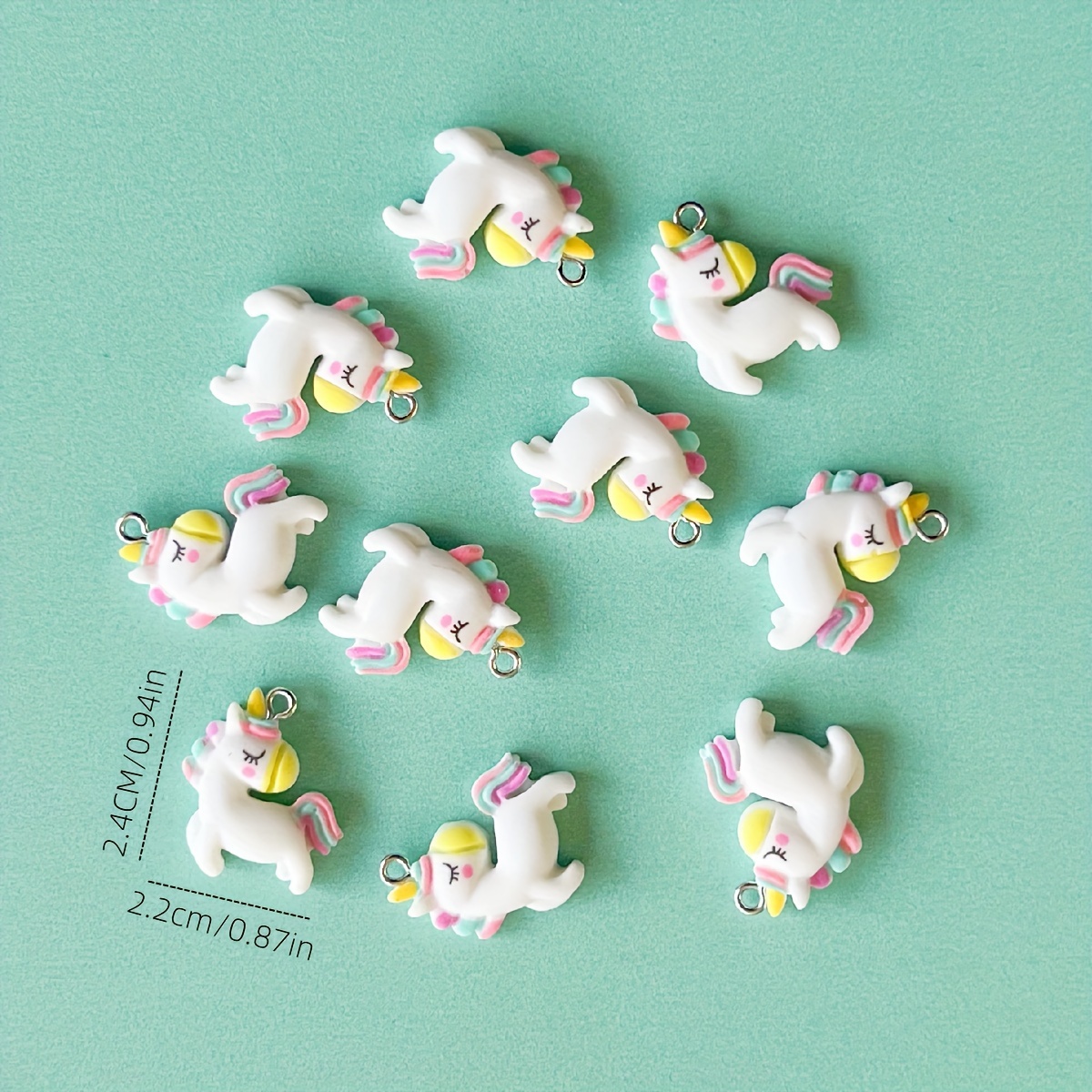 Cute Enamel Unicorn Pendant Alloy Charms For Diy Jewelry Necklaces  Bracelets Earrings Diy Jewelry Accessories - Temu