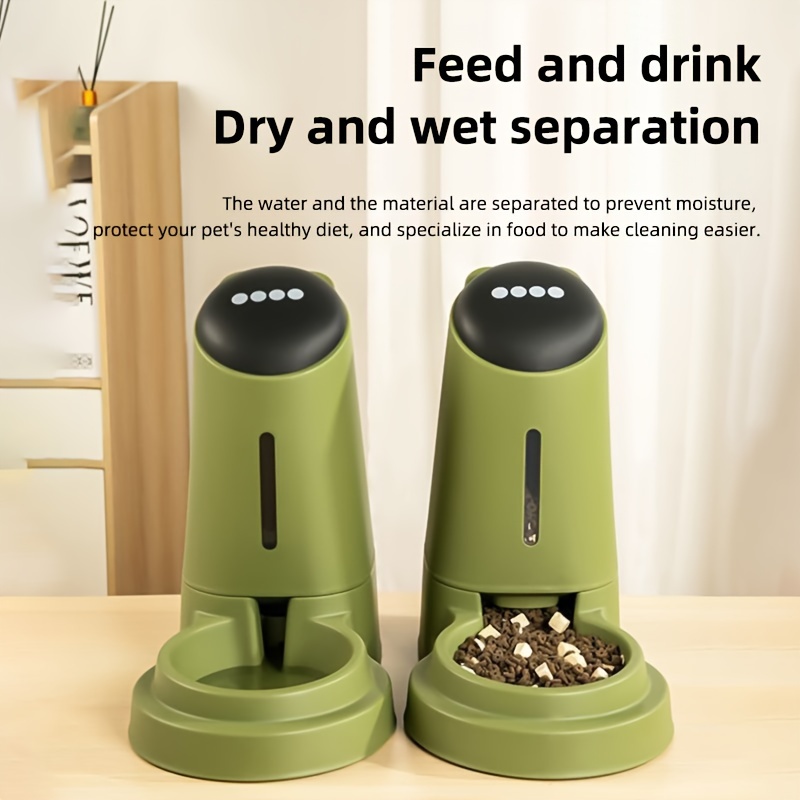 Pet Automatic Feeder Pet Water Dispenser Hanging Gravity Dog - Temu