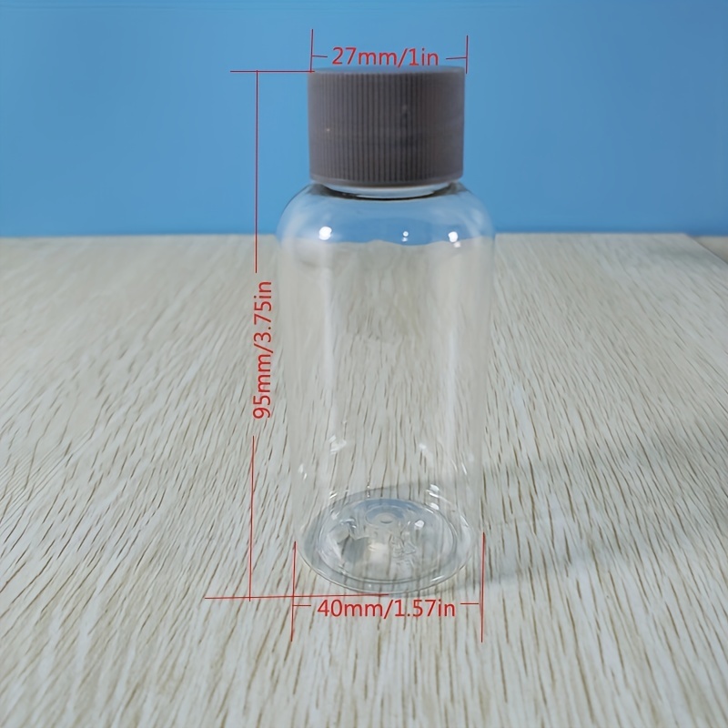 Glass Sealable Bottles 100ml Empty Pet Plastic Bottle White