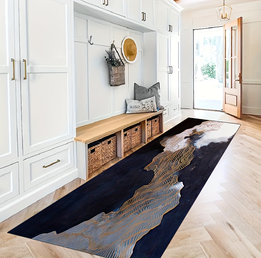 Minimalist Abstract Runner Rugs Soft Laundry Room Rug Long - Temu