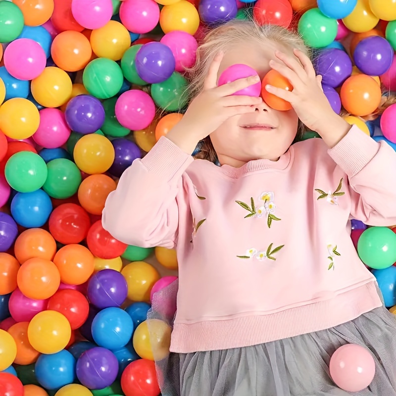 Piscina de bolas de espuma para niños pequeños, corralito de juegos para  bebés, piscina suave y redonda, diseño fácil de limpiar o instalar (bolas  no