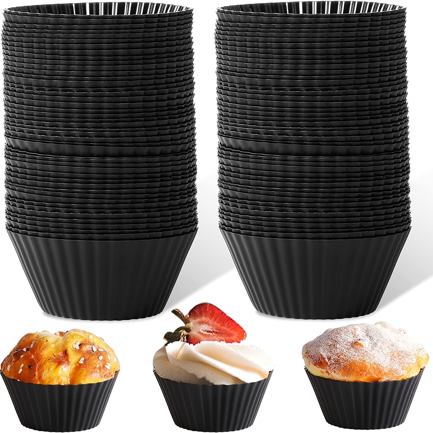Reusable Silicone Baking Cups - AIGP1077 - IdeaStage Promotional Products