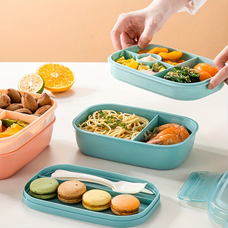Stackable Bento Lunch Box Containers and Snack Containers Set - PACK OF 7