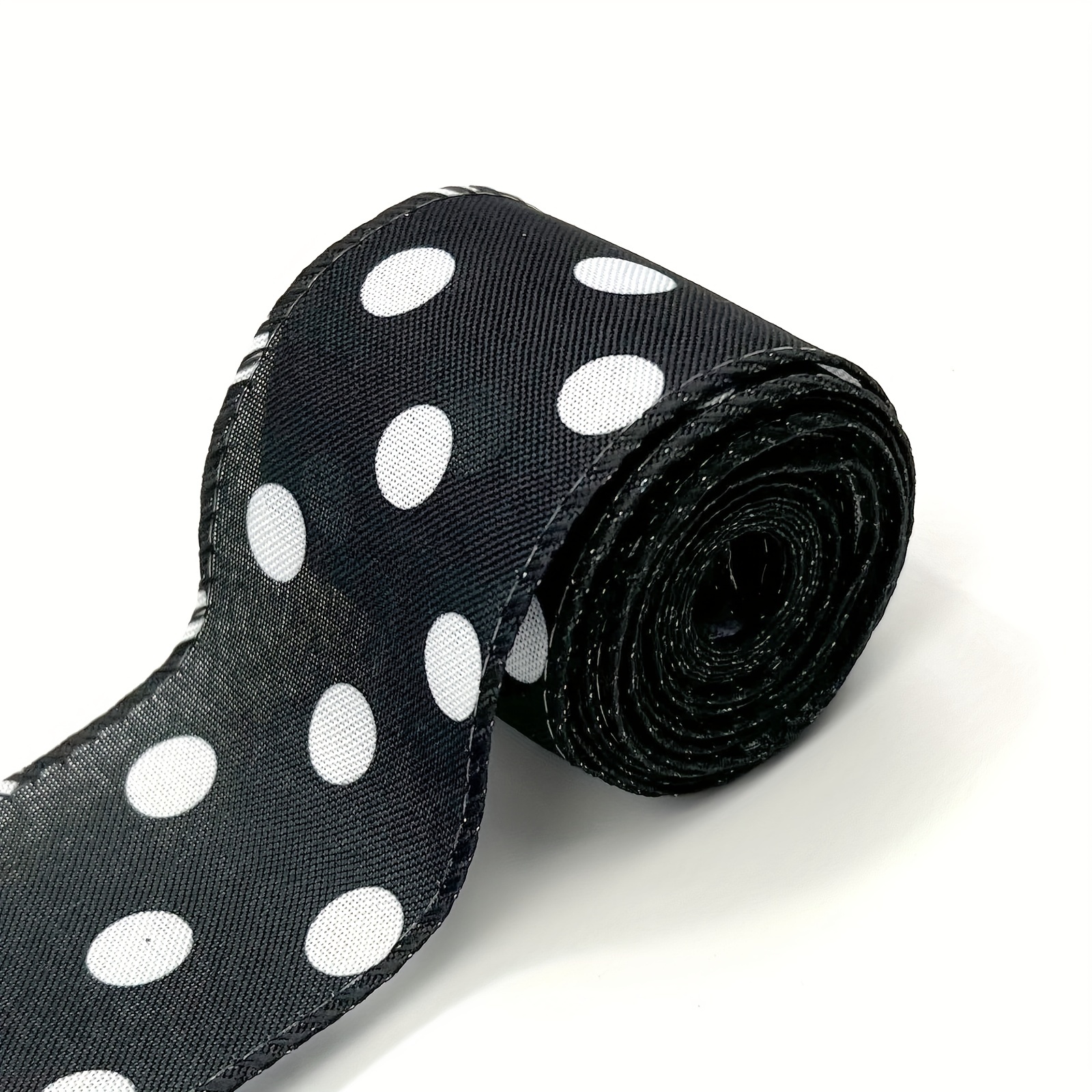 Black And White Check Ribbon