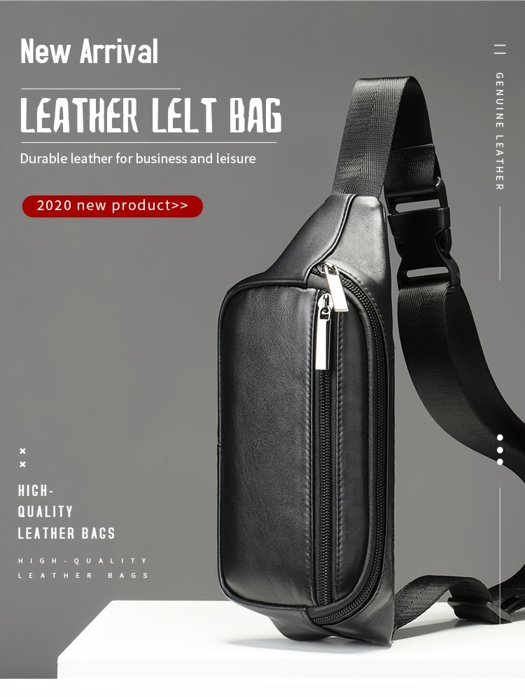 WESTAL Genuine Leather Waist Bag | Belt Bag | Phone Pouch Bag