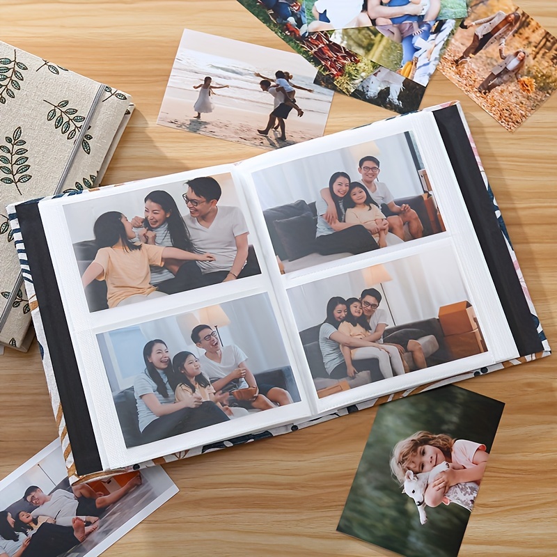 LUYILA Álbum de fotos grande de 6 pulgadas, bolsa de bolsillo de tela, álbum  de fotos de regalo adecuado para fotos de boda y álbumes de fotos – Yaxa  Costa Rica