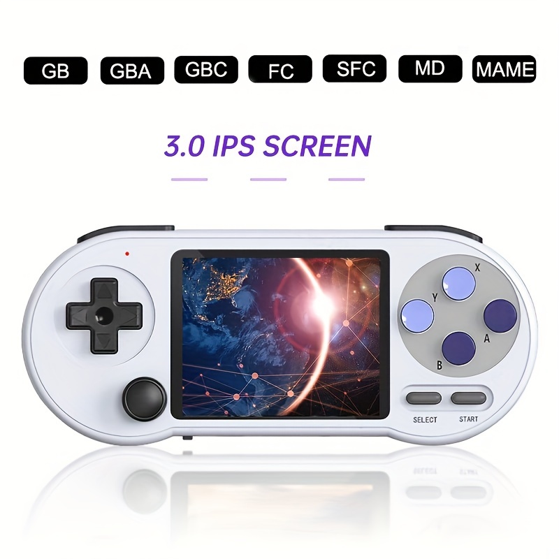 D007 Handheld Arcade Game Console with 10000+ Games, 3.5-inch IPS HD Screen  Retro Portable Video Gaming Console Open Source Console, 3D Joystick