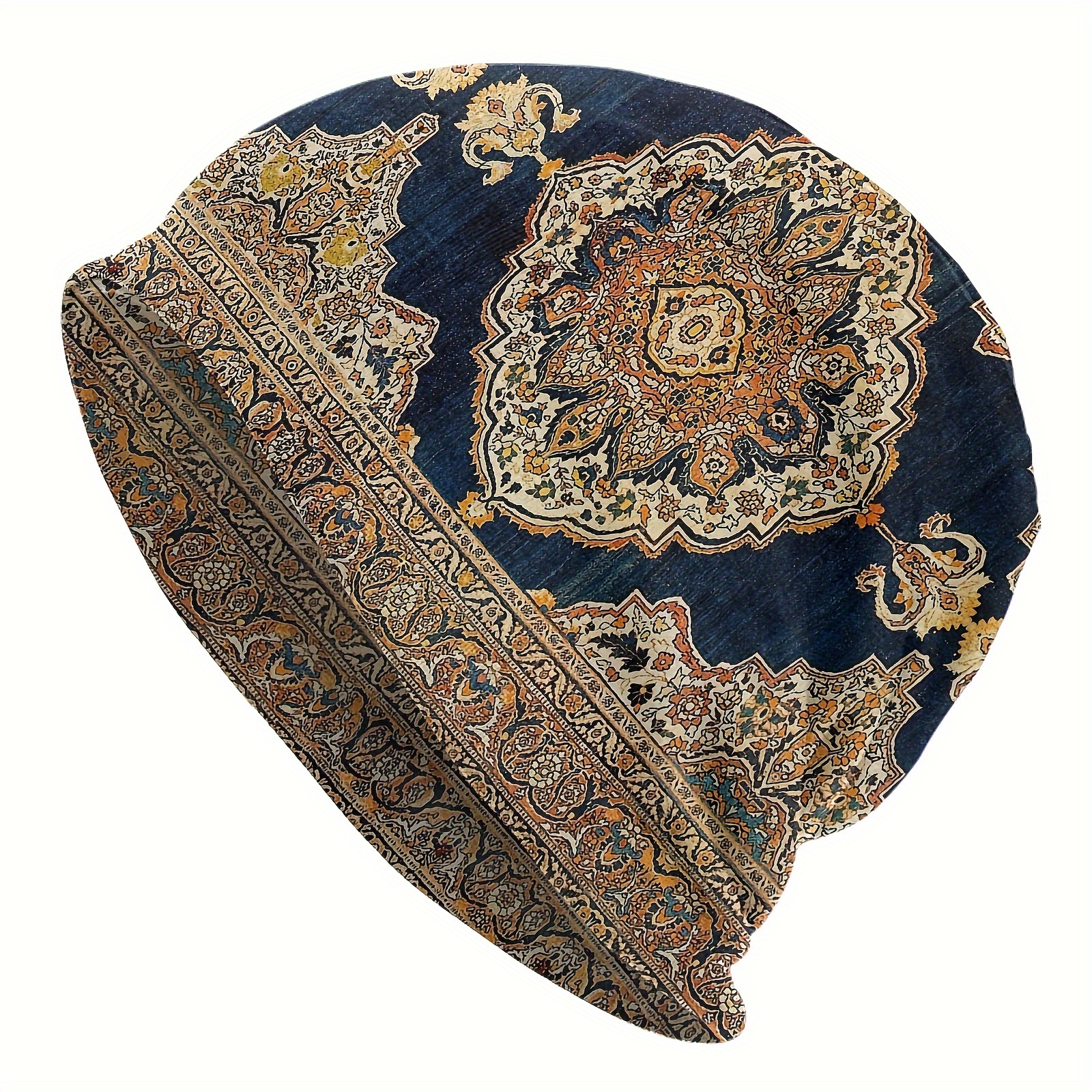 1pc fashion bohemian style beanies caps for men creative fabric hats tabriz azerbaijan northwest 11
