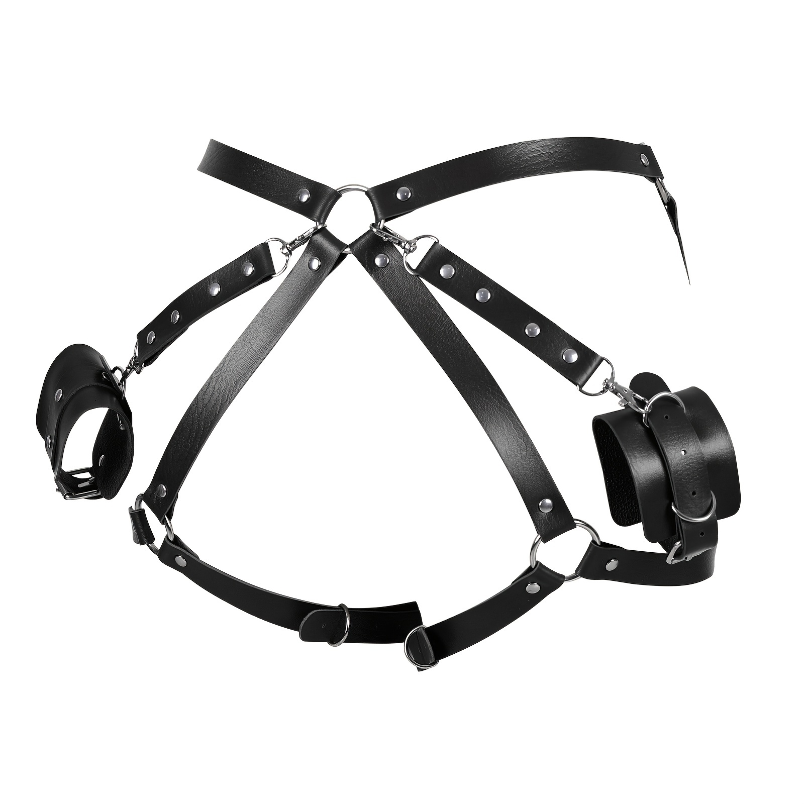 PU Leather Lingerie Body Harness Women Sexy Chest Harness Belt Sex Toy  Suspender For Women Gothic Belt Valentines Gifts