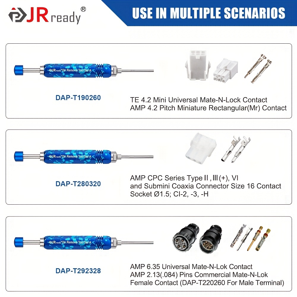 Pin Removal Tool Terminal Removal Tool Tube Type Ejector Rod - Temu