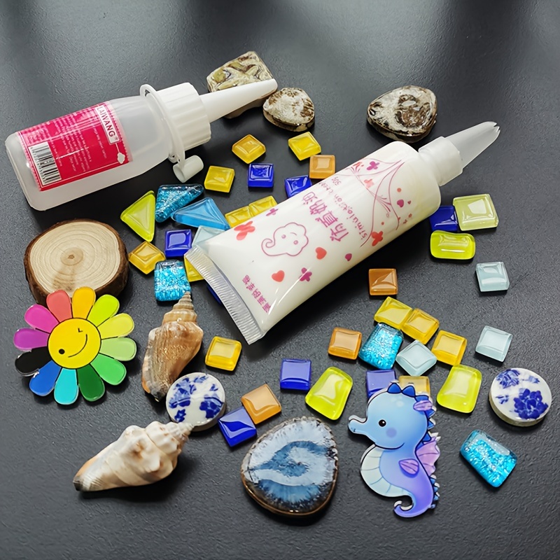 Mosaic Diy Special Glue With Two Specifications High - Temu