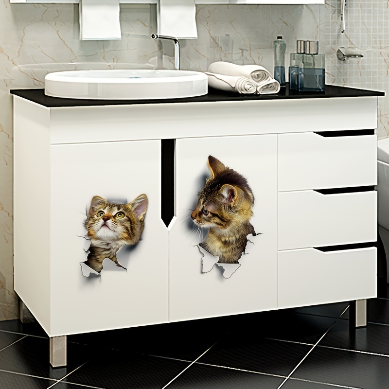 Adesivi Murali Gatti? Gigio Store propone Wall Stickers con effetto 3d